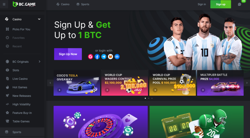 Descubra o Mundo Empolgante do bc games